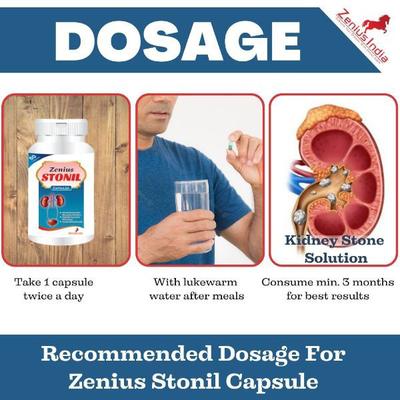 Zenius Stonil Capsule 60's - Speciality Medicines