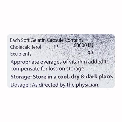 Gemsoline D3 60K Capsule 4'S - Supplements-Vam