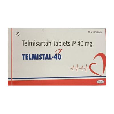 TELMISTAL 40 Tablet 10's - Hypertension-Ang