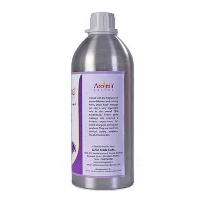 Aroma Galaxy Aromatherapy Body Massage Oil - Kashmiri Lavender 1 litre - Massage Oils