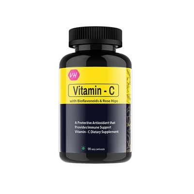 Vitaminhaat Vitamin-C with Bioflavonoids & Rosehip Capsule 60's - Vitamin C
