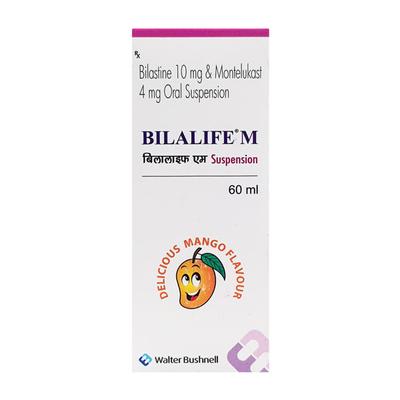 BILALIFE M DELICIOUS MANGO FLAVOUR Suspension 60ml - Allergies-Ant