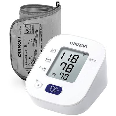 Omron Digital Blood Pressure Bluetooth Monitor With Cuff Wrapping (HEM 7140T1) - Health Monitors And Equipment