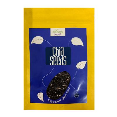 Natures Velvet Chia Seeds 250 gm - Health Products
