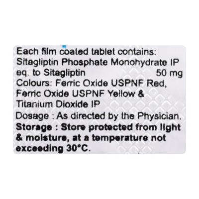 SITAPIL 50 Tablet 10's - Diabetes-Ant