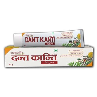 Patanjali Dant Kanti Tooth Paste - Natural 50 gm - Toothpaste