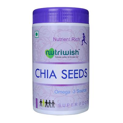 Nutriwish Chia Seeds 250 gm - Nutritional Bars