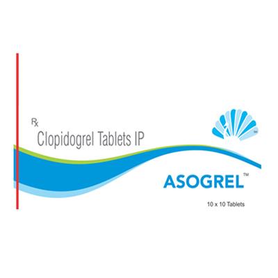 ASOGREL 75mg Tablet 10's - Blood Clot-Ant