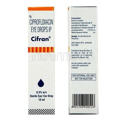 Cifran Eye/Ear Drops 10ml - Bacterial Infections-Qui