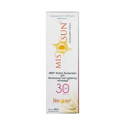 MIS D Sun SPF 30 Lotion 60ml - Sunscreen Preparations-Emo