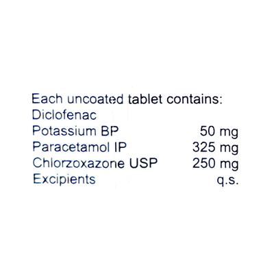 INOLIDE MR Tablet 10's - Muscle Spasm-Mus