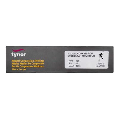 Tynor Medical Compression Stocking Thigh High Class 2 - Beige (M) 1's - Knee/Leg Supports