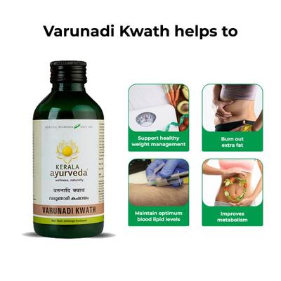 Kerala Ayurveda Varunadi Kwath 200 ml - Speciality Medicines