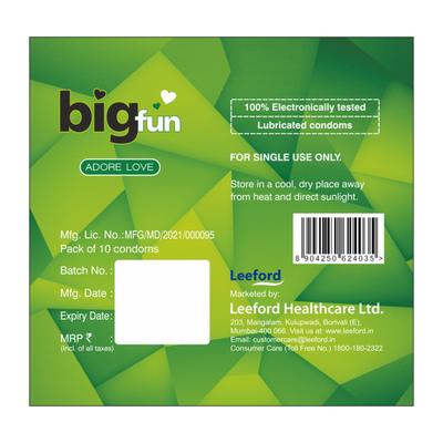 Bigfun Condoms - Mogra 3's - Plain/Flavoured Condoms