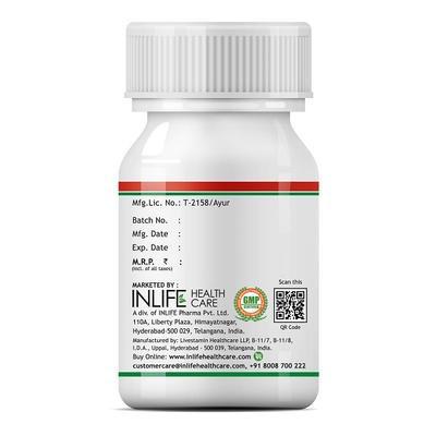 Inlife Safed Musli Extract 500 mg Vegetarian Capsule 60's - Sexual Care