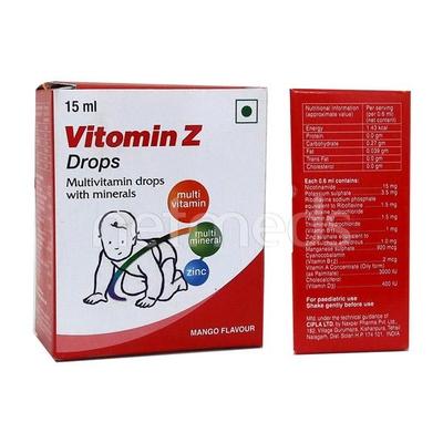 Vitomin Z Drops 15ml - Supplements-Vit