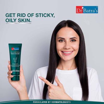 Dr Batra's Oil Control Face Wash - Barosma Betulina & Echinacea Extract (Pack of 2 x 100 gm) - Face Washes