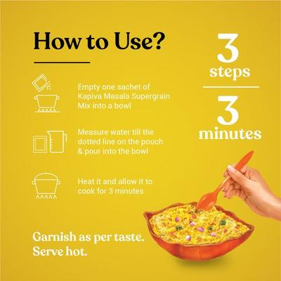 Kapiva Masala Supergrain Mix - Immunity 400 gm - Health Products