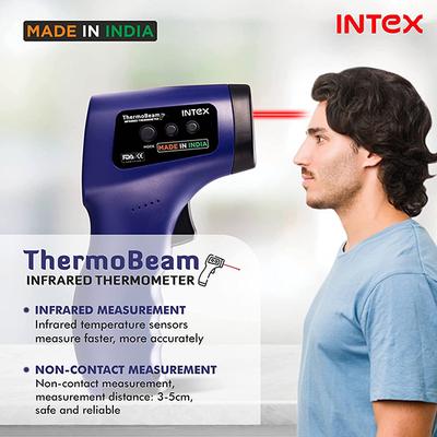 Intex Thermobeam Infrared Thermometer with Laser Beam - Thermometer & Oximeter