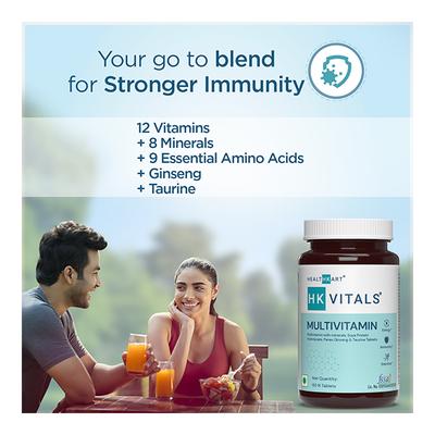 HealthKart HK Vitals Multivitamin Tablet 60's - Multi-Vitamins