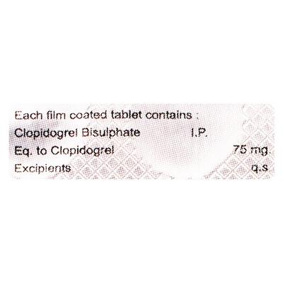 ANGIGREL 75 Tablet 10's - Blood Clot-Ant