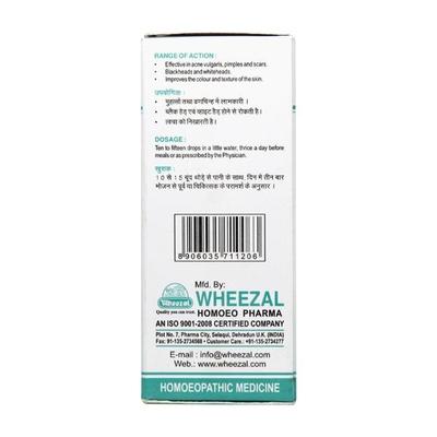Wheezal Wl-1 Acne Drops 30 ml - Homeopathic Drops