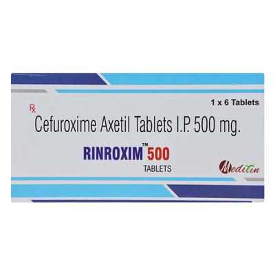RINROXIM 500 Tablet 10's - Bacterial Infections-Cep