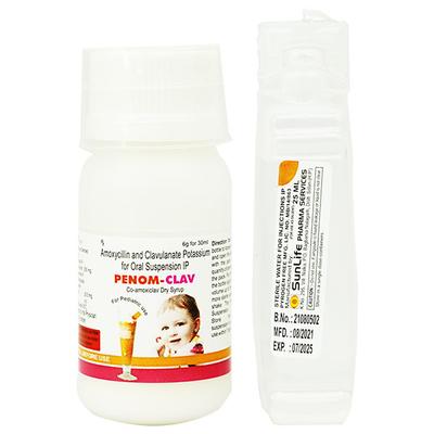 PENOM CLAV Syrup 30ml - Bacterial Infections-Pen