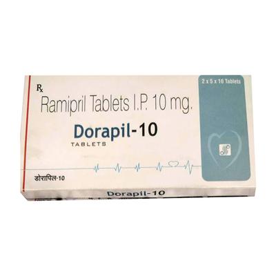 DORAPIL 10 Tablet 10's - Hypertension-ACE