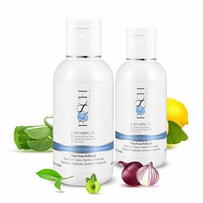 Posch Anti Hairfall Oil (Pack of 2 x 100 ml) - Hair Oils