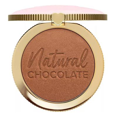 Too Faced Chocolate Soleil Natural Chocolate Glow Bronzer 97% Naturally Derived Ingredients Caramel Cocoa 9gm - Bronzers