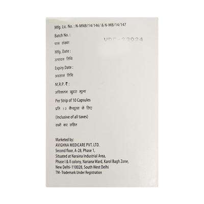 RABETRUE IT Capsule 10's - Ulcer/Reflux/Flatulence-Aaa