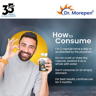 Dr. Morepen Shilajit Capsule 60's - Sexual Healthcare
