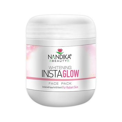 Nandika Whitening Insta Glow Face Pack 500 gm - Face Packs