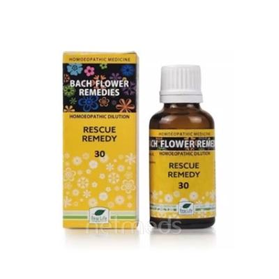 New Life Bach Flower Rescue Remedy 30 30 ML - Speciality Medicine