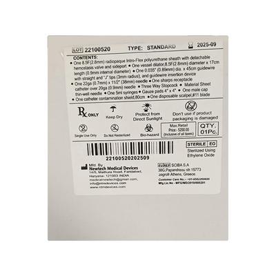 ClearSheath Introducer Sheath Catheter (8.5F x 10 cm) - Standard - Catheters & Tubes