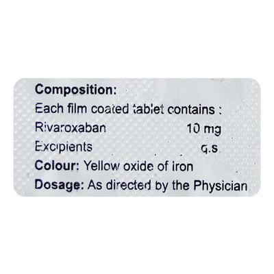 RIXAVIN 10 Tablet 15's - Blood Clot-Ant