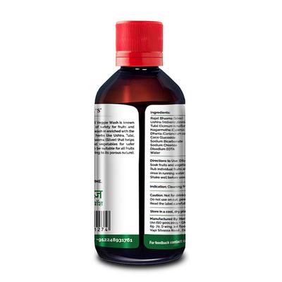 Dr.Vaidya's Herbo Cleanse Fruit and Veggie Wash Liquid (Pack of 2 x 200 ml) - Personal Care (Ayush)