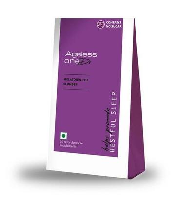 Ageless OneDr Melatonin for Slumber Tasty Chewable Supplement 30's - Mental Health