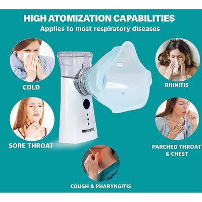 Ambitech Portable Mesh Nebulizer Machine (NC 12) - Nebulizer & Vaporizer