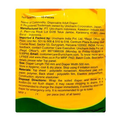 Lifree Comfort Standard Adult Diaper Pants (M) 10's - Adult Diapers & Pads