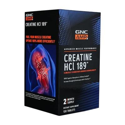 GNC Amplified Creatine-189 Tablets 120's - Workout Essentials