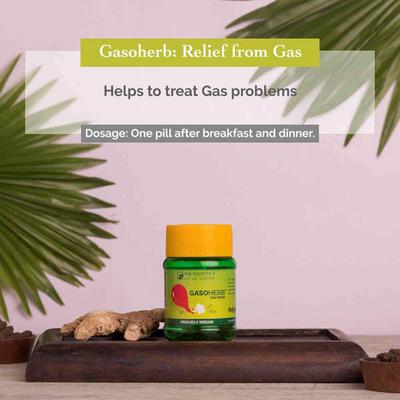 Dr. Vaidya's Gasoherb Pills (Pack of 2 x 30's) - Speciality Medicines