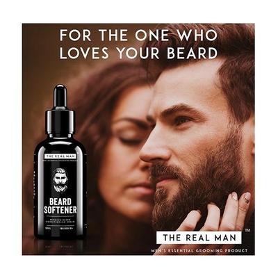 The Real Man All New Beard Softener & Moisturizer for Men 50 ml - Beard Softener