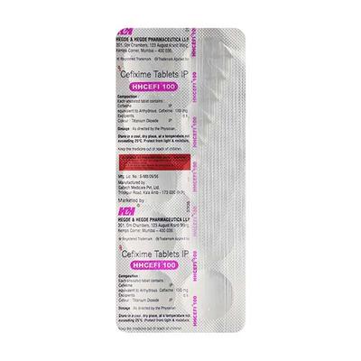 HHCEFI 100 Tablet 10's - Bacterial Infections-Cep