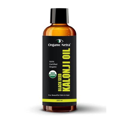Organic Netra Black Seed Kalonji Oil 200 ml - Hair Oils