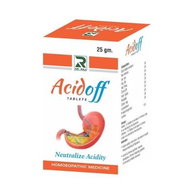 Dr.Raj Acid Off Tablet 25 gm - Speciality Medicine