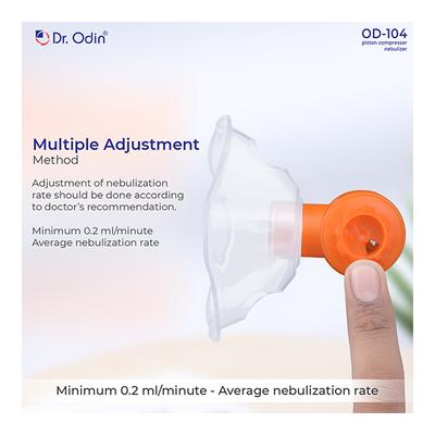 Dr. Odin Piston Compressor Nebulizer (OD-104) - Nebulizers / Vaporizer