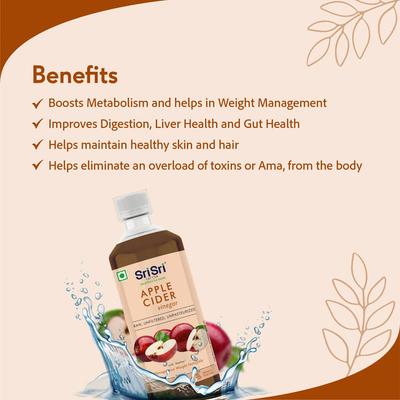 Sri Sri Tattva Apple Cider Vinegar 500 ml - Ayurvedic Juices