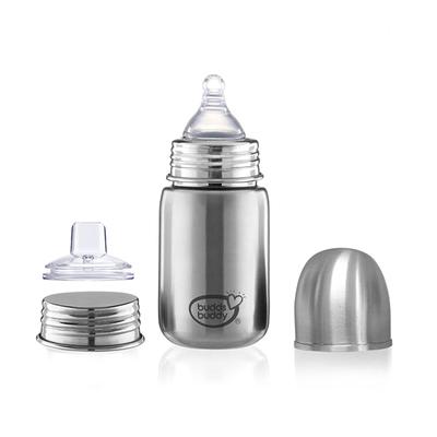 Buddsbuddy Premium Stainless Steel 3 in 1 Bottle 300 ml - Feeding & Nursing